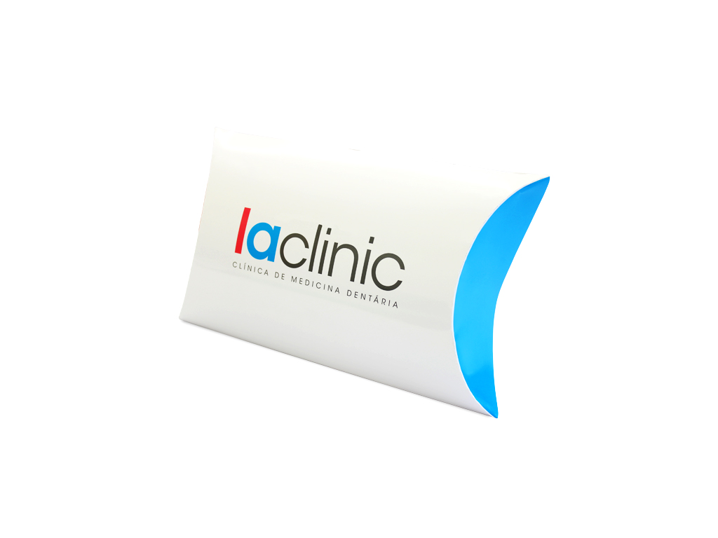 Sacoplex - Caixa Cartolina Oval LA Clinic